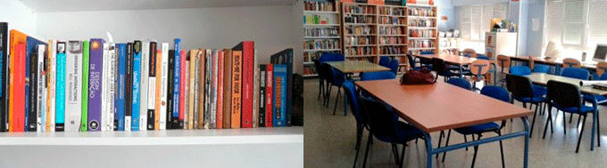 Biblioteca da Unef Feira de Santana