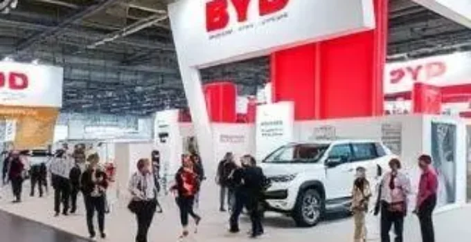 dirigentes da BYD