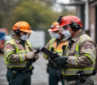 Equipes de fiscalização