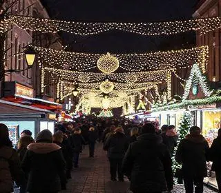 iluminação especial de Natal