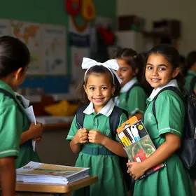 estudantes da rede municipal de Feira