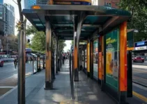 abrigos para usuários de ônibus