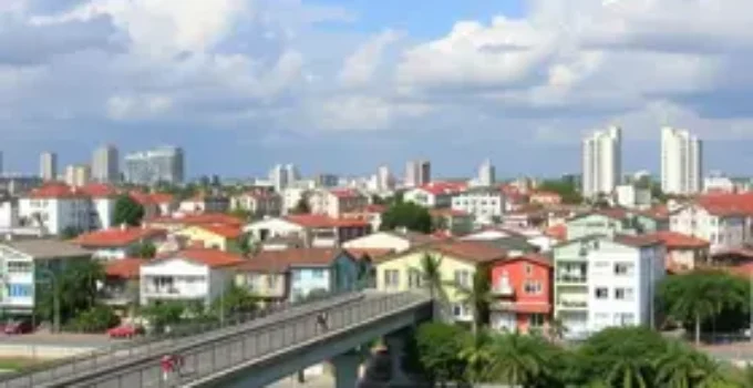 novo pontilhão Bairro Aviário