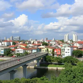 novo pontilhão Bairro Aviário