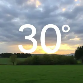 final de semana com até 30°