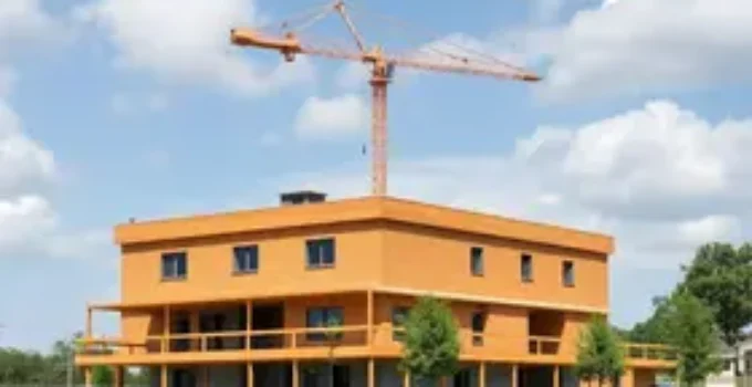 ordem de serviço para construção do Convive