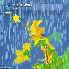 acumulado de chuvas de 30mm