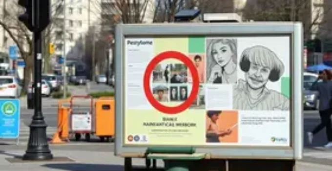 retirada de propagandas irregulares