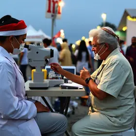 carreta de exames de imagem