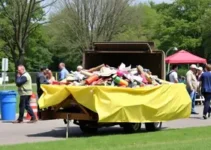 lixo durante carnaval