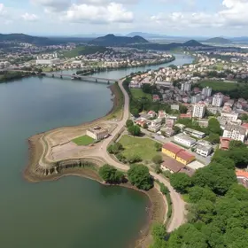 urbanização da Lagoa do Papagaio