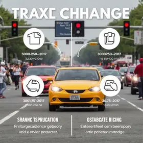 alterações no trânsito