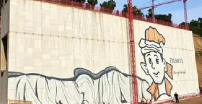 mureta do Parque do Geladinho