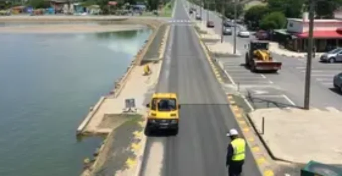 pavimentação de ruas Lagoa do Subaé