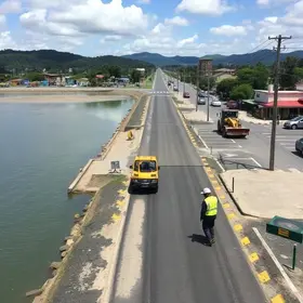 pavimentação de ruas Lagoa do Subaé