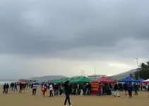 frente fria e ventos fortes em Feira de Santana
