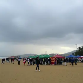 frente fria e ventos fortes em Feira de Santana