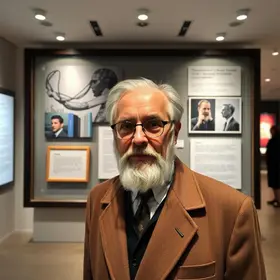 exposição sobre o psiquiatra austríaco Viktor Frankl