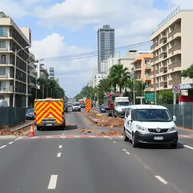 obras em pontilhão
