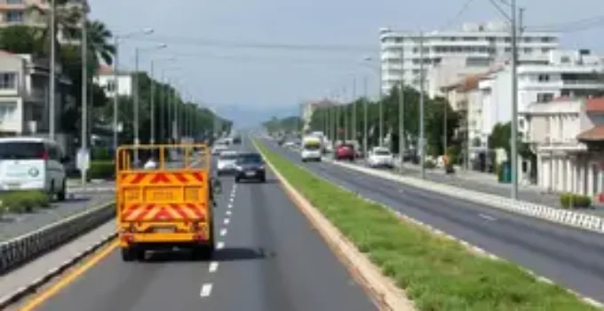 manutenção de pavimentação