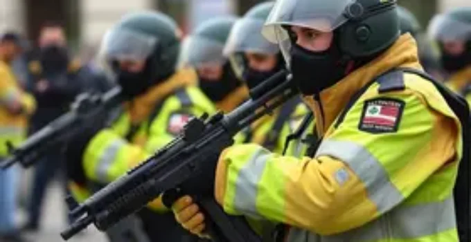 defesa e proteção de armamento