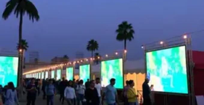 telões gratuitos em Feira de Santana