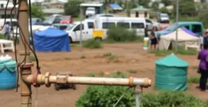 abastecimento de água