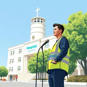ordem de serviço do novo hospital municipal