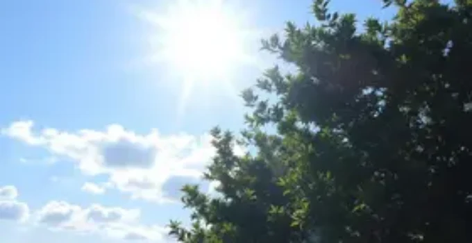Sábado e domingo com sol