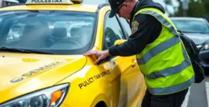 vistoria nos taxis