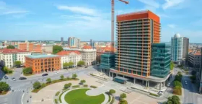 praça no Panorama