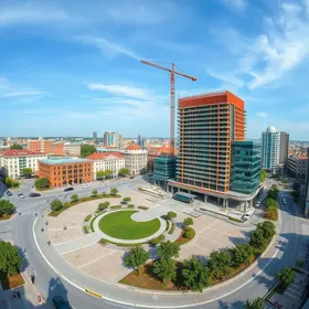 praça no Panorama