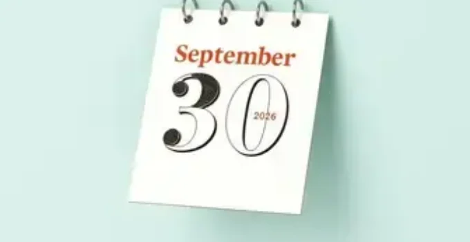 Edição de 30/09/2026