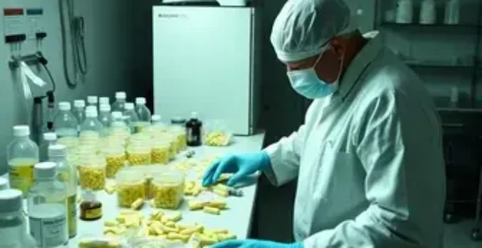 laboratório de anfetamina
