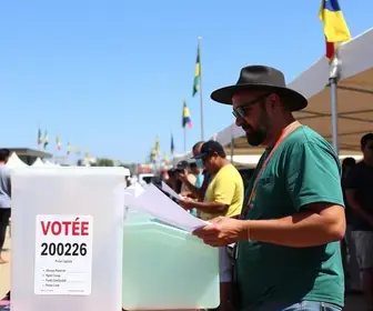 votação em Feira de Santana (BA)